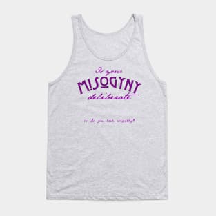 Misogyny Tank Top